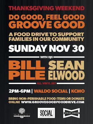 Do Good, Feel Good, Groove Good, Food Drive!